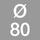 Průměr 80 mm