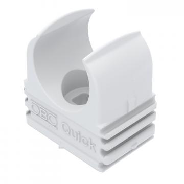 Príchytka Quick, ohňovzdorná, biela