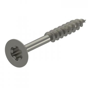 Šroub do dřevotřískových desek, Torx, zápustná hlava, ušlechtilá ocel