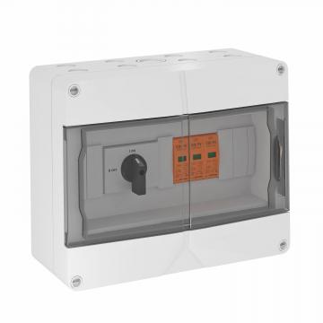 Připojovací skříň, typ 1 + 2, do 900 V DC, s odpojovačem (32 A), 1× 1 string