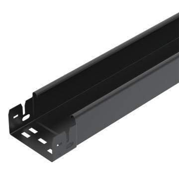 Kabelový žlab MKS-Magic® 60 neděrovaný, černý