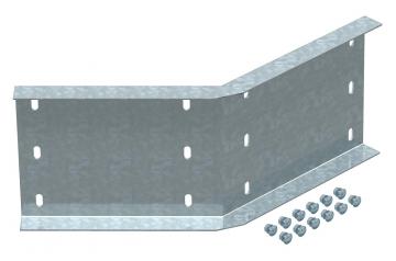 Úhlová spojka 45°, vodorovná, vnitřní bočnice
