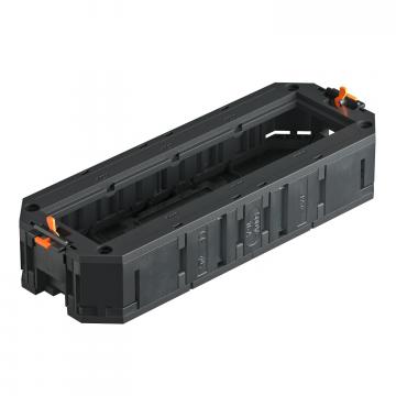 Univerzálny nosič UT4, s krycou platňou pre prístroje Modul 45®, dĺžka systému 208 mm