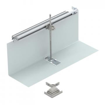 Konstrukční sada pro úhlovou odbočku doprava, výška 40–240 mm