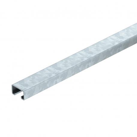 Montážní lišta MS5030, výřez 22 mm, FT, neděrovaná 2000 | 50 | 30 | 3 | žiarovo zinkované ponorením