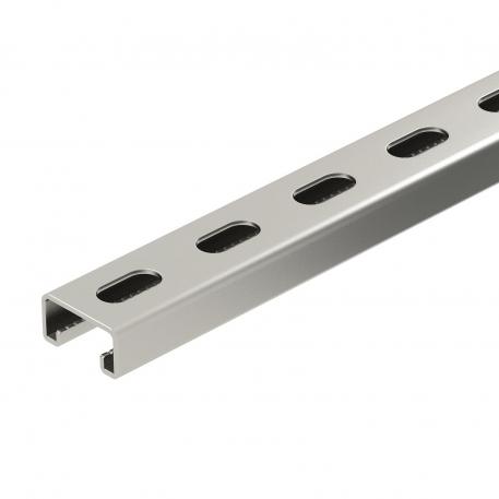 Montážní lišta MS4121, výřez 22 mm, A4, děrovaná 2000 | 41 | 21 | 2 | lesklá, dodatočne upravená