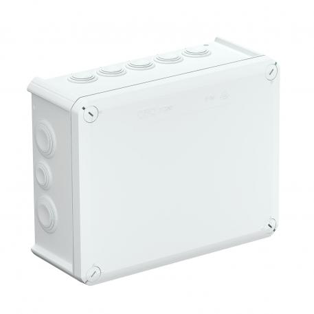 Odbočná krabice T 250, násuvné těsnění 225x173x86 | 16 | IP66 | čisto biela; RAL 9010
