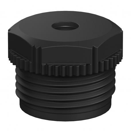 Šroubovací ucpávková vývodka, metrický závit, s otvorem