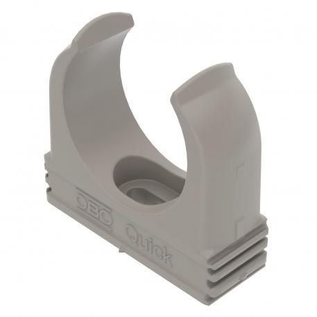 Příchytka Quick, odolná proti šíření plamene, kamenná šedá
