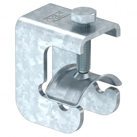 Uzemňovací svorka VARIO pro velké armovací tyče  | FL30x3-4mm / Rd 10 x Rd 16-37 | 