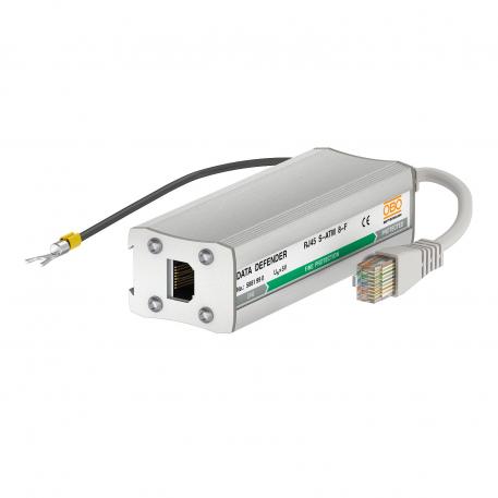 Jemná ochrana 8-F pro sítě Ethernet (třída D / CAT 5)