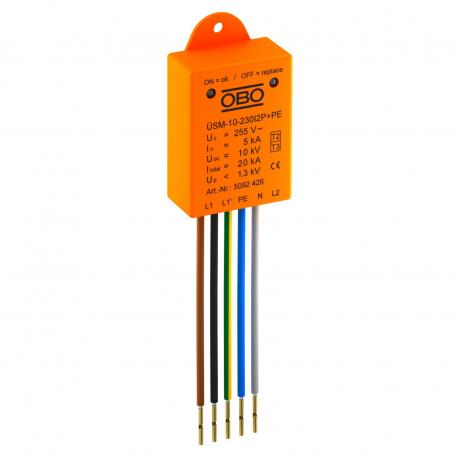 Modul přepěťové ochrany ÜSM-10-230l2P+PE