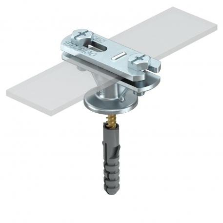 Držák vedení pro ploché vodiče 30x4 mm plochý