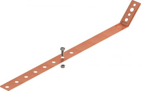 Univerzální objímka okapového svodu 60–130 mm, Cu