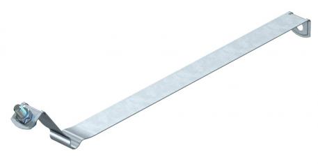 Objímka okapového svodu pro uložení Rd 8–10 mm za trubku, FS