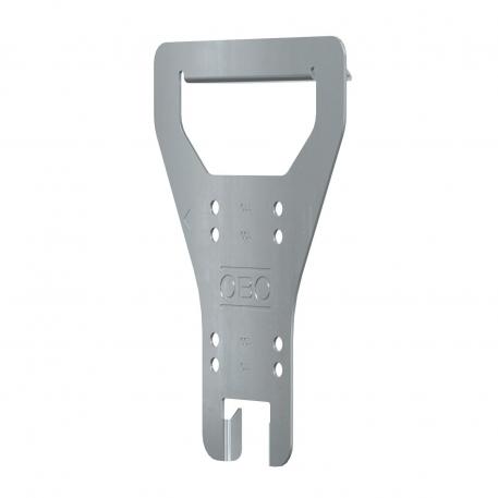 Zdvihák veka z ryhovaného plechu