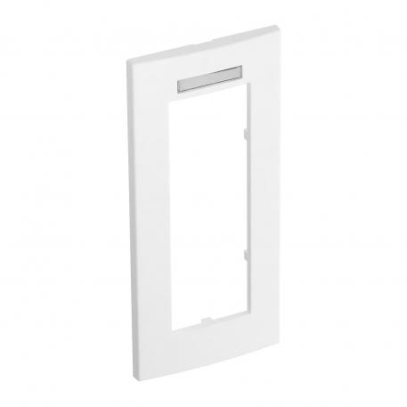 Rámeček AR45-BSF3, pro přístrojovou krabici 71GD9-2, trojitý, s popisovým polem, pro svislou instalaci přístrojů