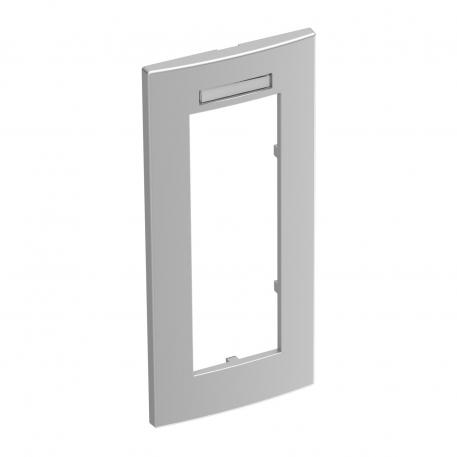 Rámeček AR45-BSF3, pro přístrojovou krabici 71GD9-2, trojitý, s popisovým polem, pro svislou instalaci přístrojů 3 | vertikálny