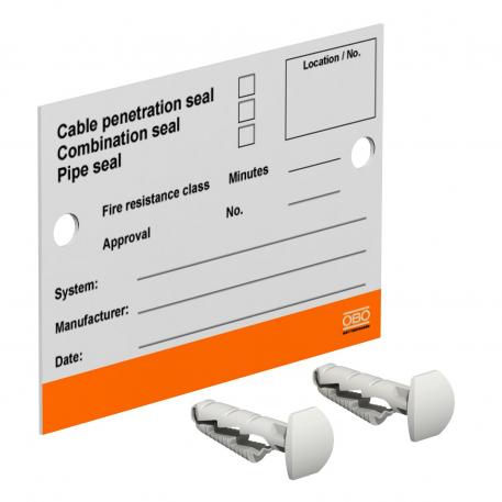 Identifikační štítek SE Švédsky