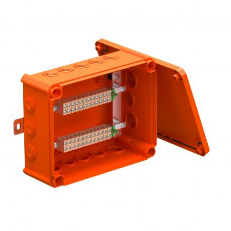 FireBox T250 s násuvnými tesneniami, pre dátovú techniku, 4x24 225x173x86 | 10 | IP66 | oranžová; RAL 2003