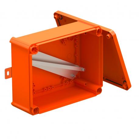 FireBox T250, zatvorená, prázdna 225x173x86 |  | IP66 | oranžová; RAL 2003