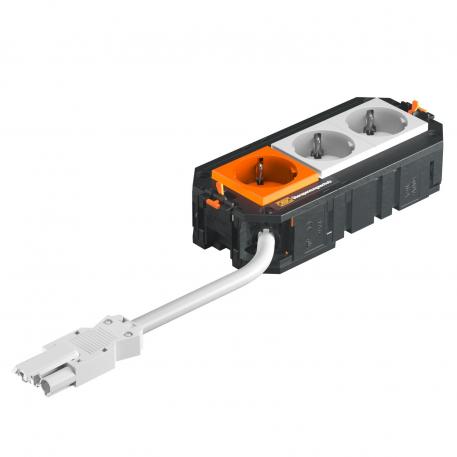 UTC3 s 2 + 1 zásuvkami s ochranným kontaktem