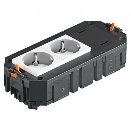 UTC3 s 2 zásuvkami s ochranným kontaktem