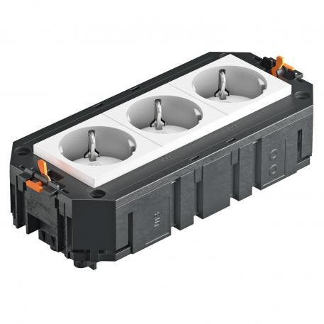 UTC3 s 3 zásuvkami s ochranným kontaktem