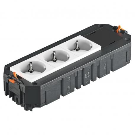 UTC4 se 3 zásuvkami s ochranným kontaktem