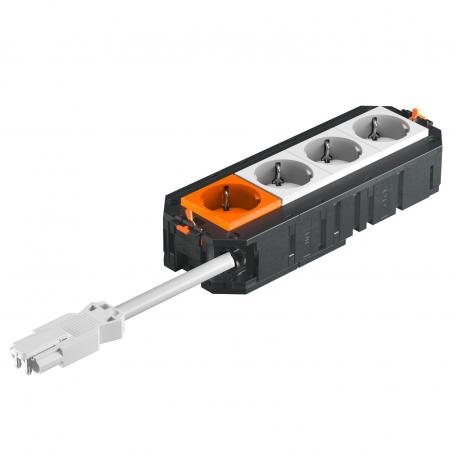 UTC4 s 3 + 1 zásuvkami s ochranným kontaktem