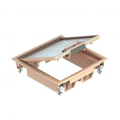 Prístrojová jednotka GES4 s držadlom 5 | 4 | šedobéžová; RAL 1019