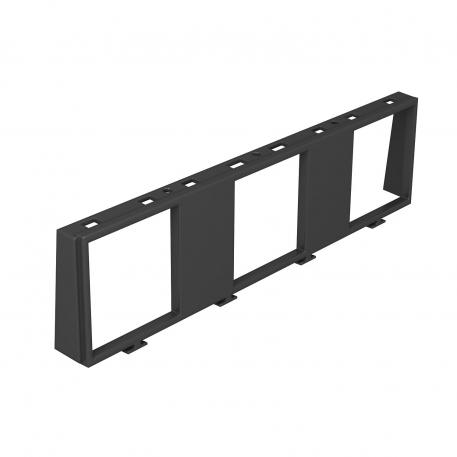 Montážny rám pre tri jednoduché prístroje Modul 45® 3