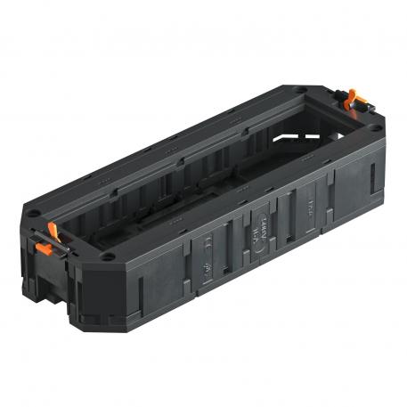 Univerzálny nosič UT4, s krycou platňou pre prístroje Modul 45®, dĺžka systému 208 mm