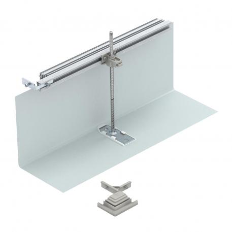 Konstrukční sada pro úhlovou odbočku doleva, výška 40–240 mm 600