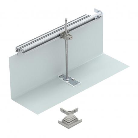 Konstrukční sada pro úhlovou odbočku doprava, výška 40–240 mm 500